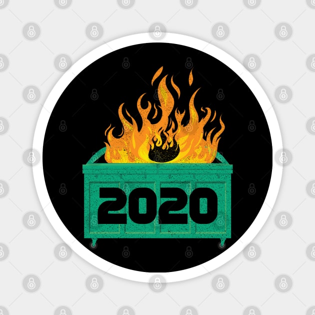 2020 Dumpster Fire Magnet by benyamine